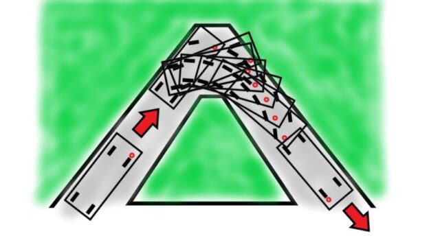 二種免許必須の課題 鋭角コースの攻略法 交通トリビア研究所